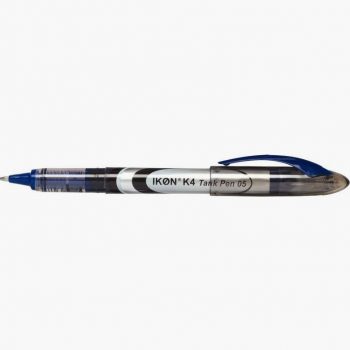 Liquid Ink Rollerball Pen K4 Tank 05 0.7mm Blue by Ikon