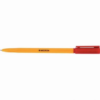 Stylo bille Micron pointe fine 0,7mm rouge
