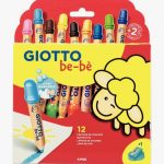 Etui de 12 crayons maxi Bébé + 1 taille crayon