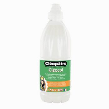 Flacon de 1 kg de colle vinylique Cléocol
