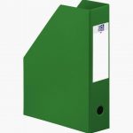 Green Angled Spine PVC Filing Box, 10 cm Back