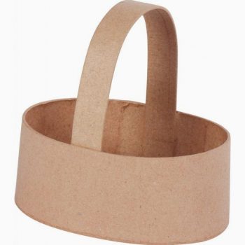 Set of 10 assorted cardboard baskets