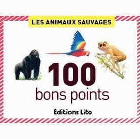 Boite de 100 images Les animaux sauvages