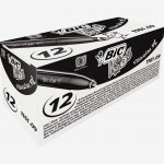 Set of 12 Visacolor 1161 Black Markers