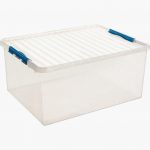 Boîte de rangement transparent 120 litres