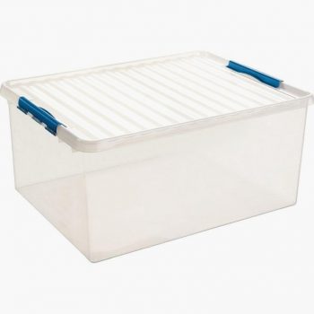 Boîte de rangement transparent 120 litres