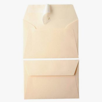 Set of 20 Pollen Clairefontaine envelopes, size 11.4x16.2 cm, 120 gsm, Bulle