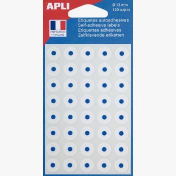 Set of 120 White Solid Eyelets Ø12.5mm
