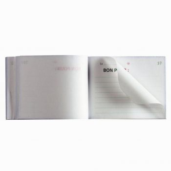Multi-Part Form for NCR Format, 10.5 x 13.5 cm, 50 Self-Copying Duplicate Sheets