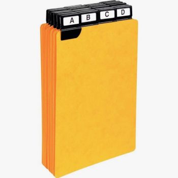 Set of 24 Alphabetical Index Dividers, 210 x 148 mm