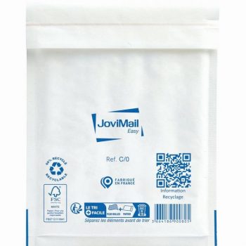 Pack of 100 bubble mailers 15x21cm