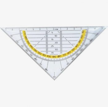 Geometric Ruler 16 cm