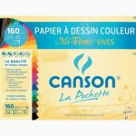Set of 12 vibrant-colored 160gsm pastel sheets, 24x32cm drawing paper