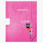 Assorted Color Calligraphe Drawing Notebook, 16 Sheets, 90gsm, 17 x 22 cm, Plain