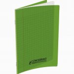 Green Notebook Conquerant 48 Sheets 17x22 cm 90g Seyès Ruling
