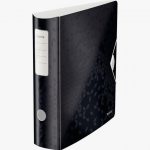 Leitz WOW Active 180° Polypropylene Lever Arch File, 75 mm Spine, Black