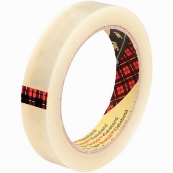 Transparent PP Adhesive Tape Roll in Individual Sachet, 19 mm x 66 m
