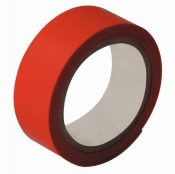 Red Fabric Adhesive Tape Roll 19mm x 2.7m
