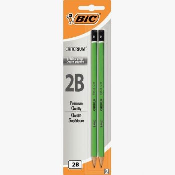 Pack of 2 Mechanical Pencils 2B Lead