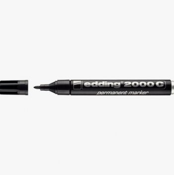 Marqueur noir edding 2000