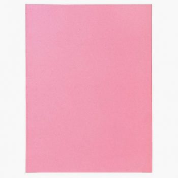 Set of 50 pink two-flap folders, 210gsm, size 24x32 cm