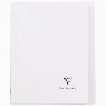 Clairefontaine Transparent Notebook 96 Sheets 17 x 22 cm 90gsm Seyès Ruled