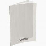 Cahier incolore Conquerant 48 pages 24 x 32 cm 90g Quadrillé 5 x 5