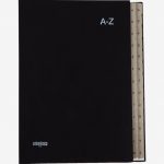 Trieur balacron alphabétique 26 compartiments coloris noir