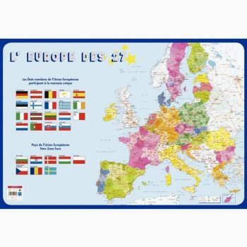 Poster PVC 76x52 l'Europe des 27