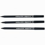 Set of 3 Black Chisel Tip Calligraphy Markers