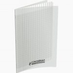 Cahier incolore Conquerant 96 pages 90g 24 x 32 cm Seyes 2,5 mm agrandi 10/10