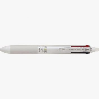 Frixion Ball 4-Color Retractable White Ballpoint Pen