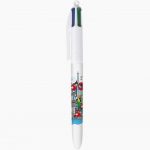 Stylo 4 couleurs BIC Tour Eiffel Paris 2024