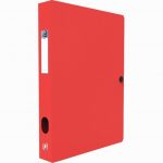 MEMPHIS polypropylene filing box, spine 40 mm, red