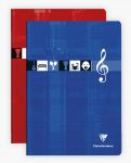 Cahier de musique, 21x29,7 cm, 48 pages Clairefontaine