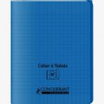 Cahier bleu Conquerant 48 pages 17 x 22 cm 90g Seyès