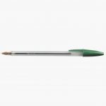 Pack of 50 Bic Cristal Green Medium Point Ballpoint Pens