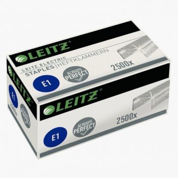 Boîte de 2 500 agrafes Leitz électriques E1