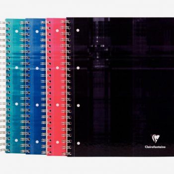 Clairefontaine Blind'o Block Notebook, Assorted Colors, 240 Sheets, 90gsm, 22.5 x 29.7 cm, 5x5 Grid