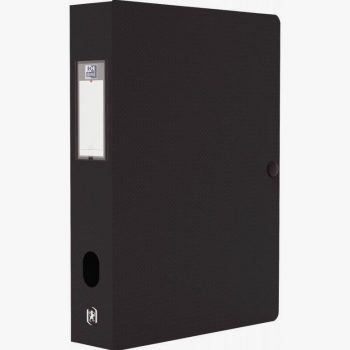 MEMPHIS polypropylene filing box, 60 mm spine, black color