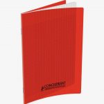 Cahier rouge Conquerant 60 pages 17 x 22 cm 90g Seyès