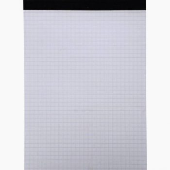 Bloc de bureau 100 feuilles 60 g, 5x5 sans couverture, 14,8x21 cm