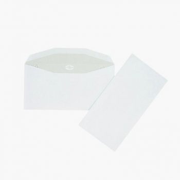 Pack of 1000 White Windowless Automation Sealing Envelopes 115x225 mm 80gsm