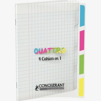 Cahier Conquerant 140 pages 90g 17 x 22 cm Seyes