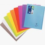 Cahier coloris assortis Clairefontaine 96 pages 24 x 32 cm 90g Seyès