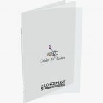 Cahier de dessin incolore Conquerant 32 pages 90g 17 x 22 cm Uni