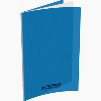 Conquerant Blue Notebook 96 Sheets 24 x 32 cm 90gsm Seyès Ruled