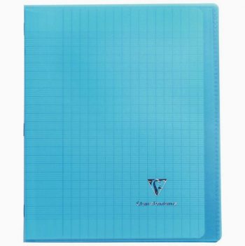 Cahier bleu Clairefontaine 96 pages 17 x 22 cm 90g Seyès