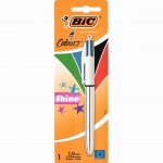 Pack of a 4-color shine ballpoint pen