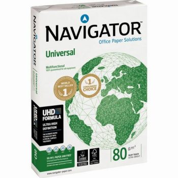 Pack of 500 sheets of 80gsm white A3 paper NAVIGATOR